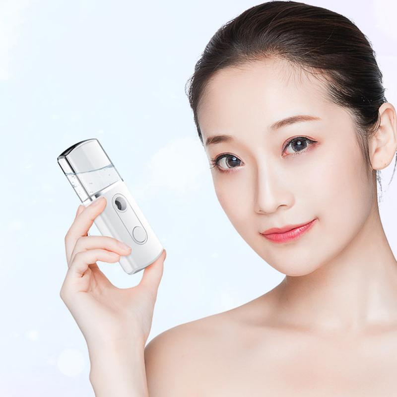 Portable Mini Electric Automatic Alcohol Sprayer Nano Facial Mister Mist USB Rechargeble Alcohol Dispenser Hand Disinfection