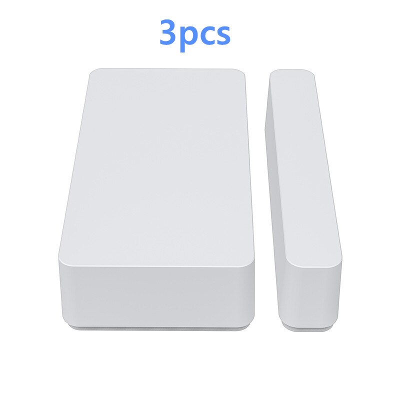 Tuya Smart WiFi Door Sensor Door Open Closed Detectors WiFi App Notification Alert Security Alarm Support Alexa Google Home: 3pcs