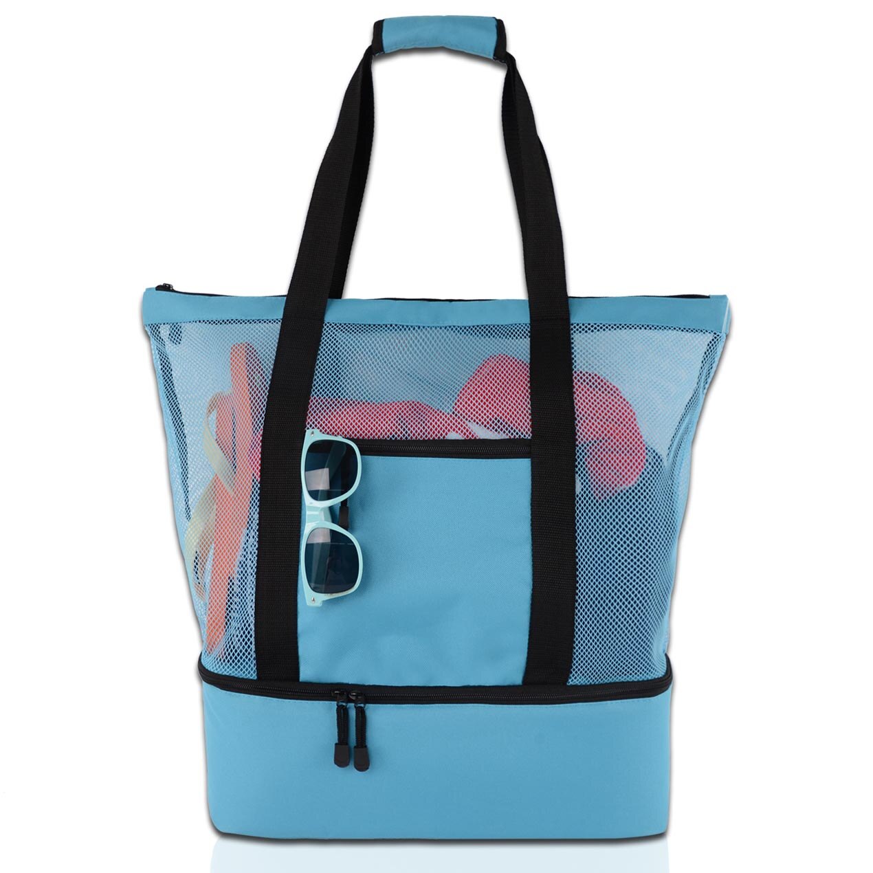 Bolsa de natación para mujer y niña, bolsa de arena para juegos de playa, bolso de hombro para entrenamiento físico, Gadget para zapatos, soporte para toalla, bolsillo