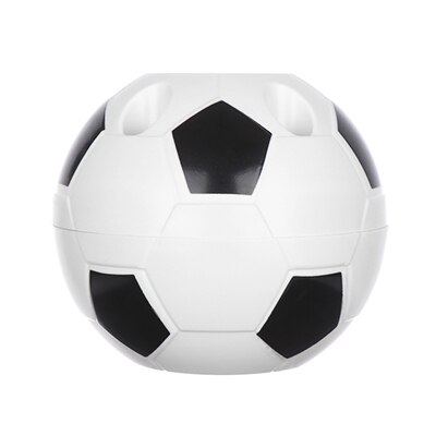 Multifunctionele Voetbal Vormige Houder Voetbal Vorm Make-Up Borstel Houders Bureau Tafel Home Office Slaapkamer Decoratie Benodigdheden: Black