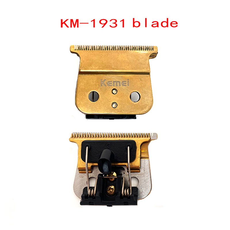 Kemei KM-1931 Hair Clipper Barber Hair Trimmer for Men Retro Buddha Cordless Edge Electric Hair Cutting Machine: black