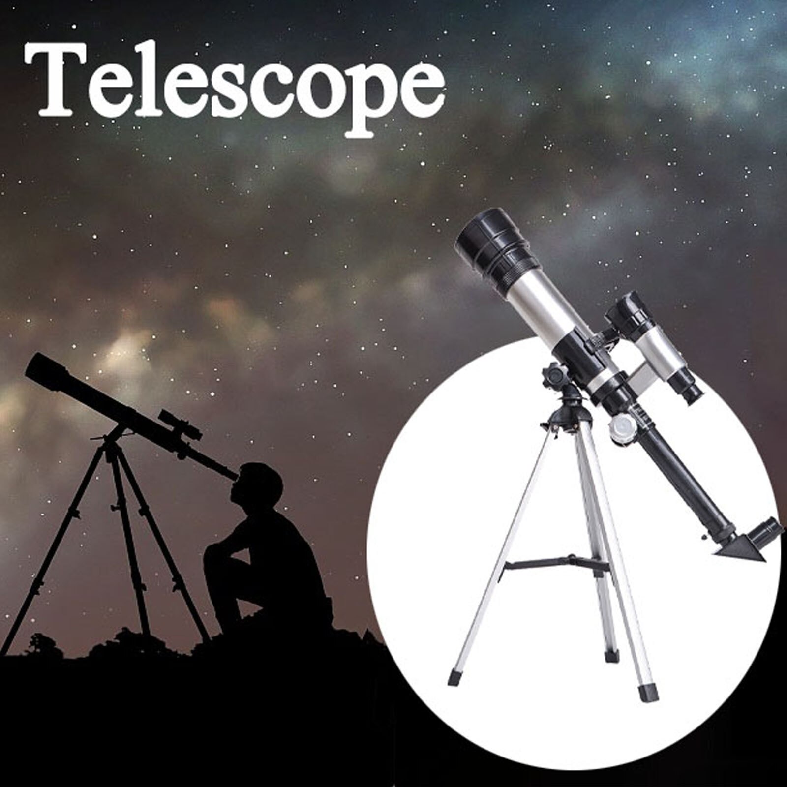 Astronomische Telescoop, Groothoek Krachtige Zoom Telescoop, Statief, Telescoop Voor Kinderen, Jaar # Sw