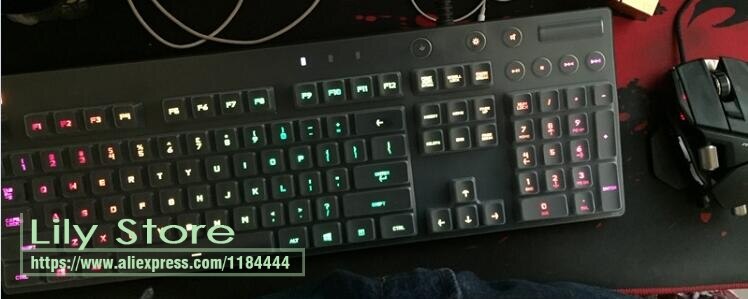 mechanical keyboard protector button dust cover 104 key Protective skin For Logitech G610 G810 backlit game