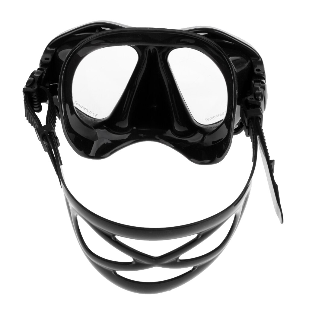 Voksen dykking snorkling fridykking maske snorkelsett med utskifting av maskerem
