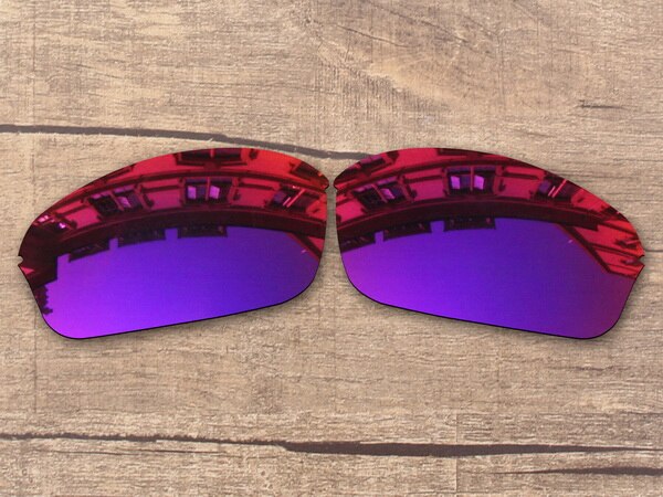 Vonxyz 20+ Color Choices Polarized Replacement Lenses for-Oakley Half Wire 2.0 Frame: Midnight Mirror