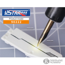 Ustar 90222 fin permeation pen lækker pen til panel line hobby modeler maleri værktøj tilbehør