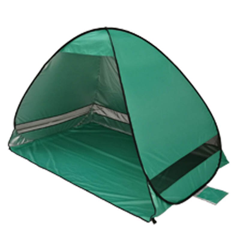 190T Nylon Beach Tents Camping Shelter UV-protective Automatic Tent Shade Utralight Pop Up Tent Outdoor Party Fishing XA108D: color 12