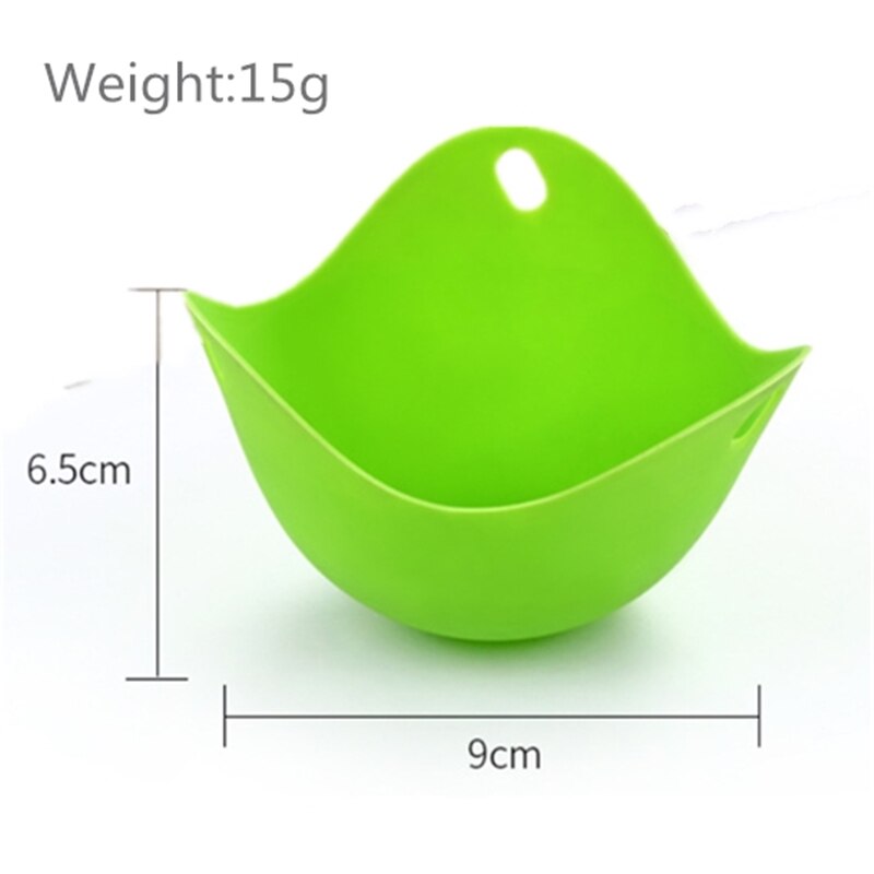 Silicone Egg Poacher Cups Poach Pods Pan Heat Resistant Boiled Egg Holder Nonstick Egg Cooker Maker Kitchen Accessories