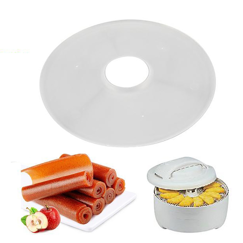 Eco-friendly Roll-Up Sheet Vegetable Peel Leak-proof Food Dryer Kitchen Silicone Round Tools Fruit Accessories Tray