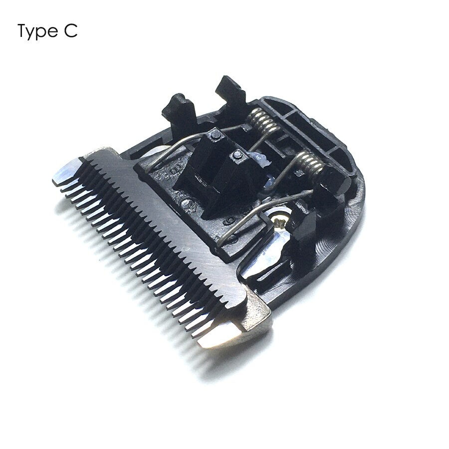 Haar Haarschneidemaschine Klinge 45mm breite Elektrische Haar Trimmer Klinge Keramik Messer Titan kopf für X7 938 A8S X9 961 918 9100 S5 B60: Typ C