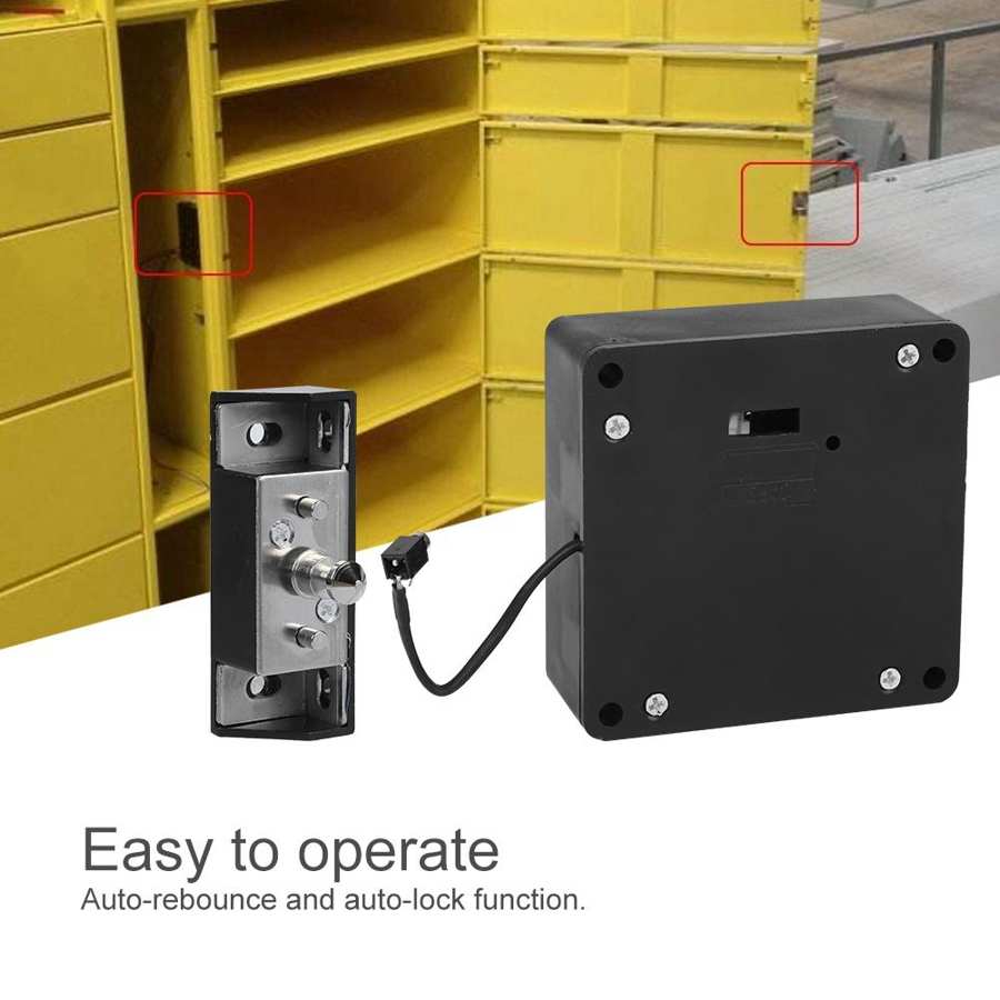 Home Office Smart Electronic Drawer Lock Intelligent Cabinet Lock Stainless Steel Wooden Doors Lock