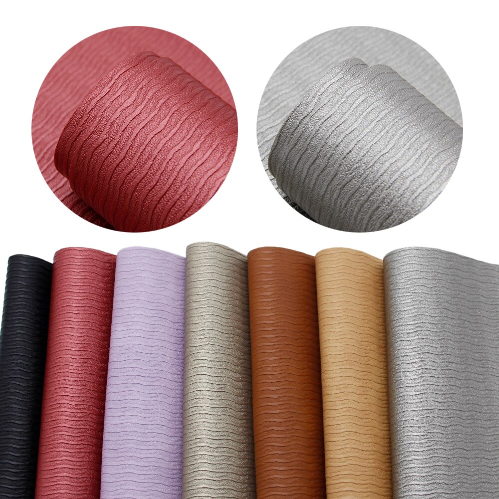 20*34cm Solid Color Bump Texture Synthetic Leather ,DIY Handmade Materials For Making Crafts,1Yc6269