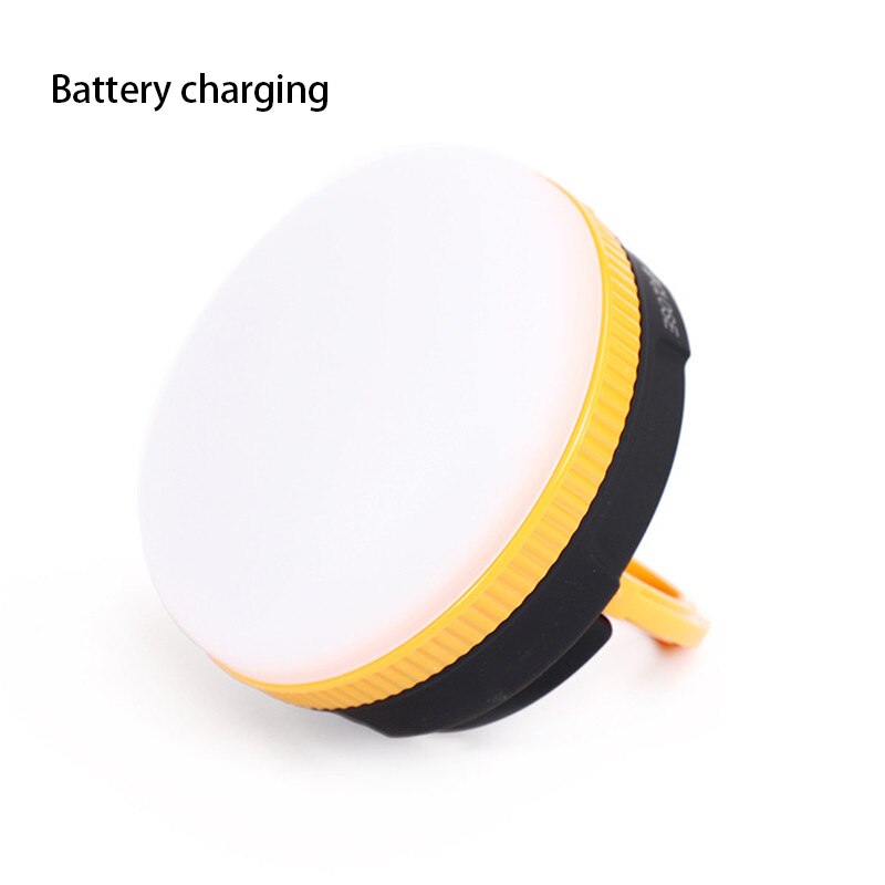 Batteri eller usb-ladning ledet bærbar lanterne ledet camping telt lys med magnet hengende eller magnetisk ledet arbeidslampe: 4
