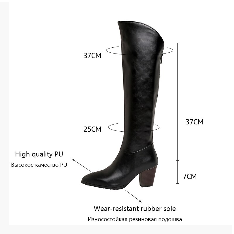 MBR FORCE cuir souple femmes genou bottes hautes moto bottes talons femme automne chaussures femme dames bottes printemps