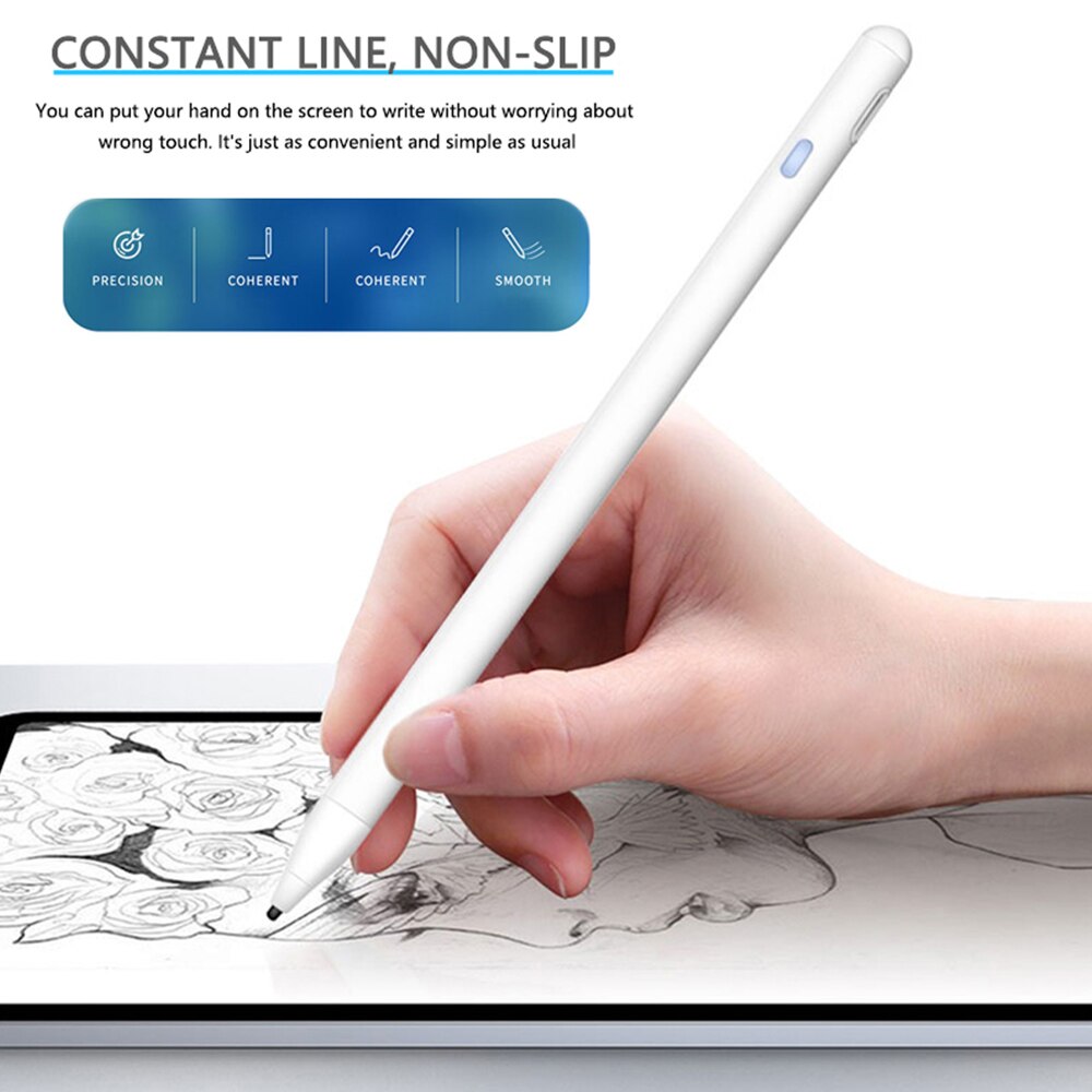 Til ipad air 1 2 3 stylus pen til ipad pro 9.7 10.5 11 12.9 air 3 mini 5 til ipad blyant med håndflade afvisning pen til samsung