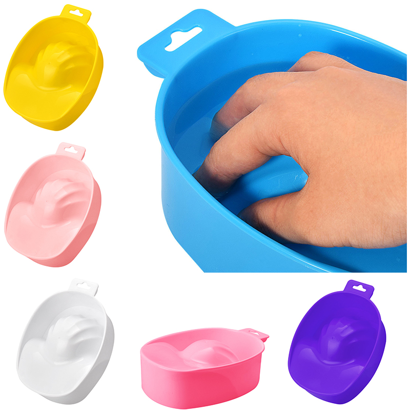 Bol De plástico para manicura De uñas, Removedor De pelo, Uv, Ontvetter, Quitar esmalte, 1 ud.