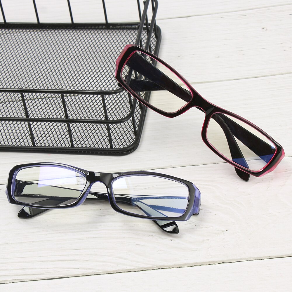Leopard Print Anti Blue Rays Glasses Radiation Protection Glasses PC Spectacle Frames Flat Mirror Reduces Eye Strain