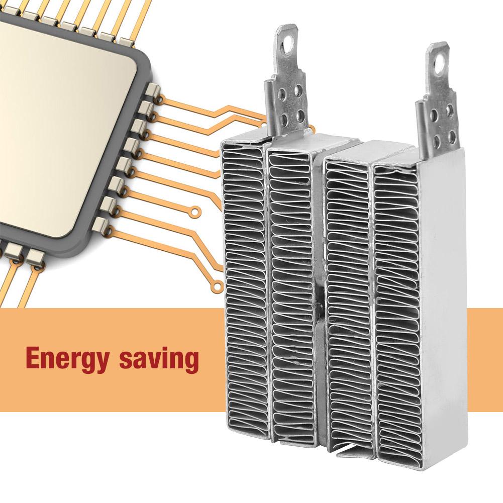 12V 70W 74*22mm Aluminium Gehäbenutzen Thermostat Konstante Temperatur PTC Welligkeit Heizung Platte Thermistor Heizung Luft heizung Element