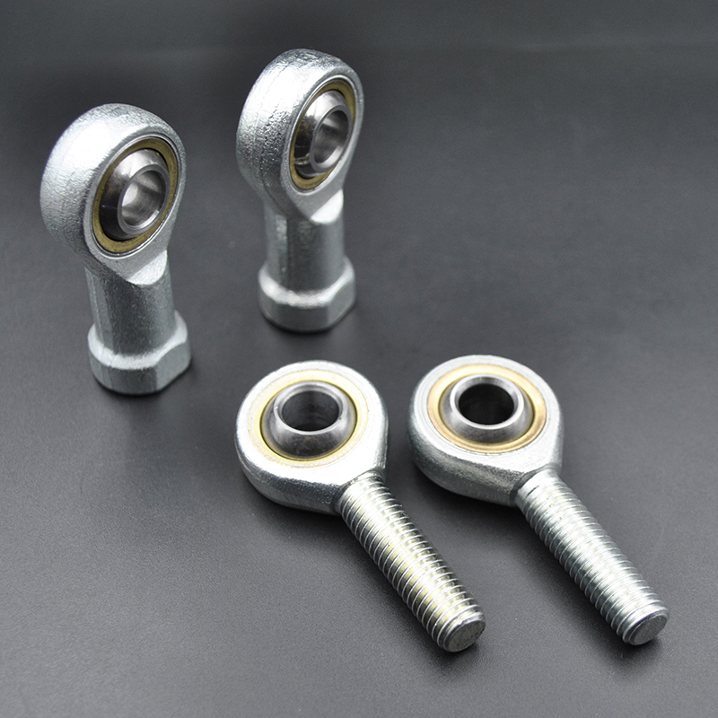 2 Stück Gelenkkopflager 5 mm 6 mm 8 mm 10 mm 12 mm M5 M6 M8 M10 M12 SA SI T/K Kugel rechts links Gewinde selbstschmierende Gelenklager