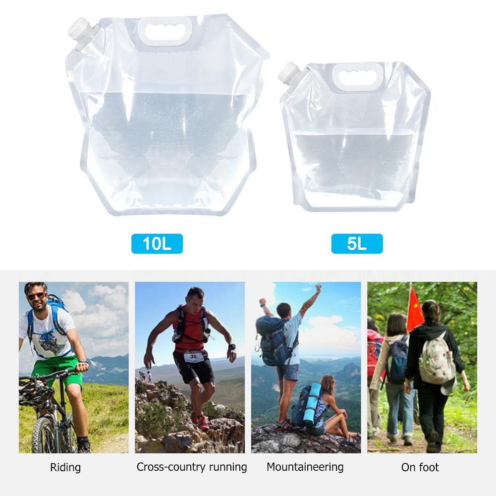 Water Bags Delicate Foldable Water Storage Container Outdoor Sports Large Water Carrier Water Bags