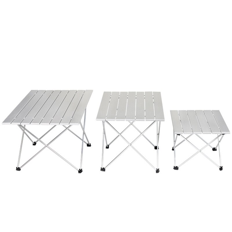 Multifunksjon sammenleggbart campingbord utendørs bærbart 6063 skrivebord i aluminiumslegering turfest piknik bbq balkong utemøbler