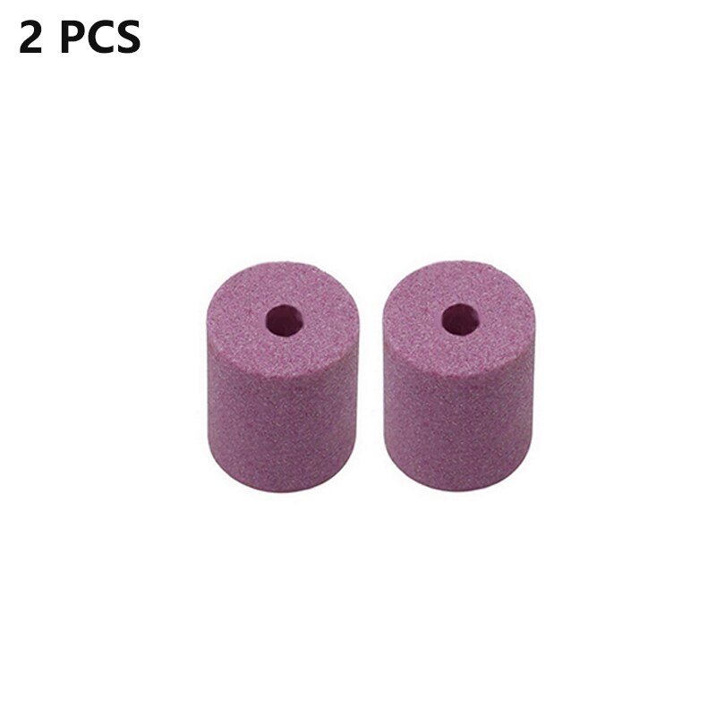 Upgrade Adjustable Portable Electric Drill Polishing Drill Grinding Wheel Drill Bits Set Sharpener For Step Drill Accessories: Grindstone 2PCS