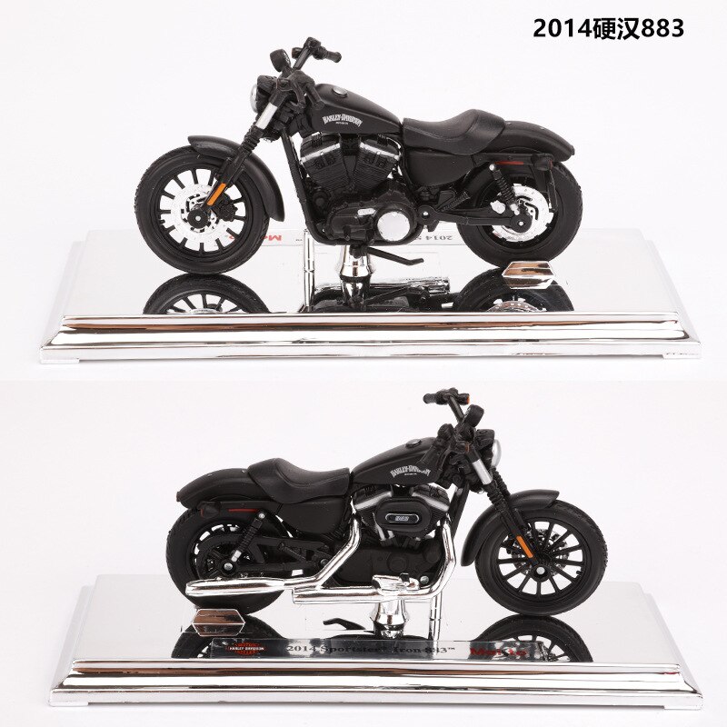 Maisto 1:18 15 stile moto Modello di moto Giocattolo Per Harley 2009F XDFSE CVO FAT BOB 2016 BREAKOUT 2004 FXSTDSE CVO 2015 di strada 750: 2014883