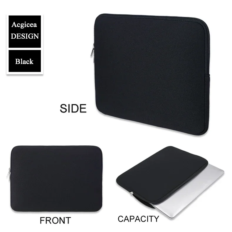 11-15.6 tommer laptop-taske blød taske laptop-taske kontor rejse forretning til macbook air pro til xiaomi lenovo hp dell computertaske: 14 tommer 350mm / Beige