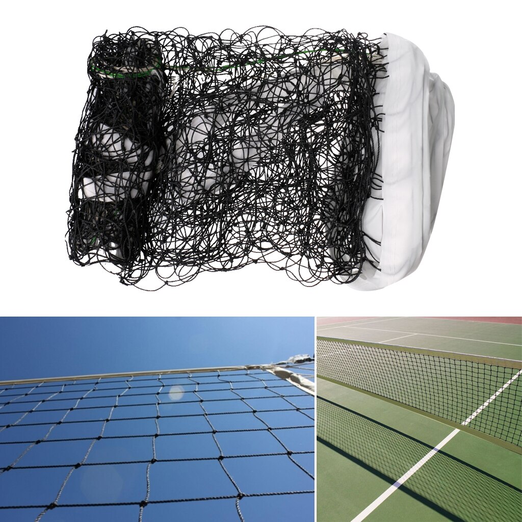 Opvouwbare Standaard Officiële Size Outdoor Indoor Beachvolleybal Netto Sport Netting Met Stalen Kabel En Pouch