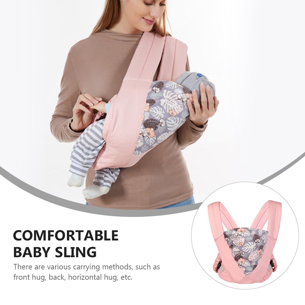 1Pc Baby Carrier Double Shoulder Infant Sling Hip Seat Double-Shoulder Sling