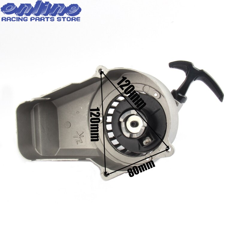 Two stroke Alloy Pull Start Flywheel for 47cc 49cc Mini Moto Scooter Kid Dirt Pocket Bike Quad ATV Minimoto Motorcycle