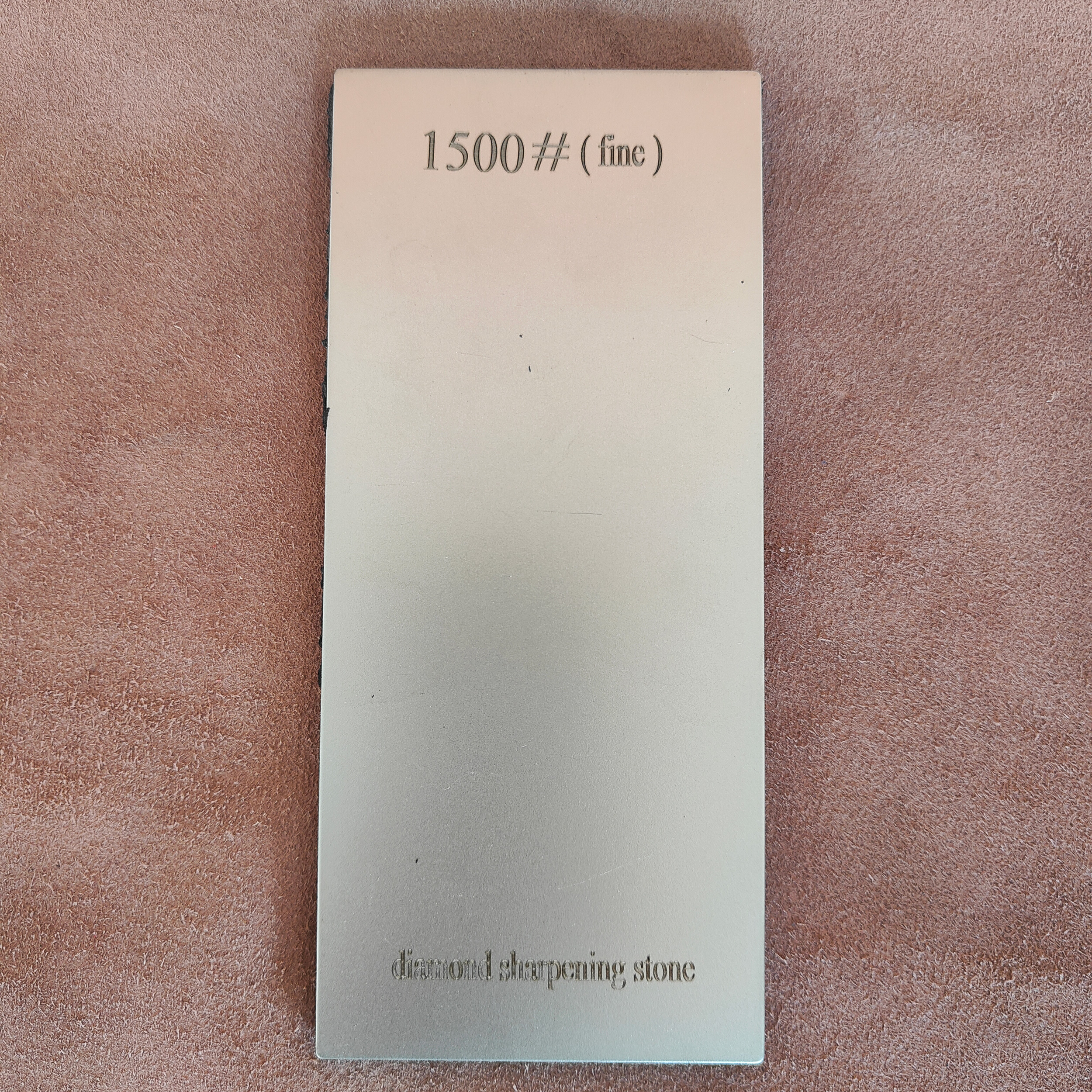 170 x 75 mm Diamant-Schleifstein Ruixin Pro Messerschärfer Schleifstein Ölstein mit rutschfester Basis: YELLOW