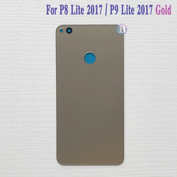 Achterklep voor huawei  p9 lite  / p8 lite pra -la1 pra -lx1 pra -lx3 behuizing batterijklepje achterklep chassisframe: Goud