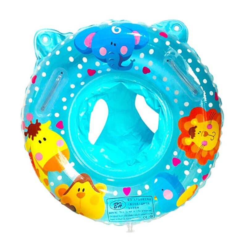 Zwemring voor kinderen, opblaasbare zwemring voor baby's, drijvend, 1-4 jaar oud, cartoon speelgoedstoel, willekeurig patroon: Bl