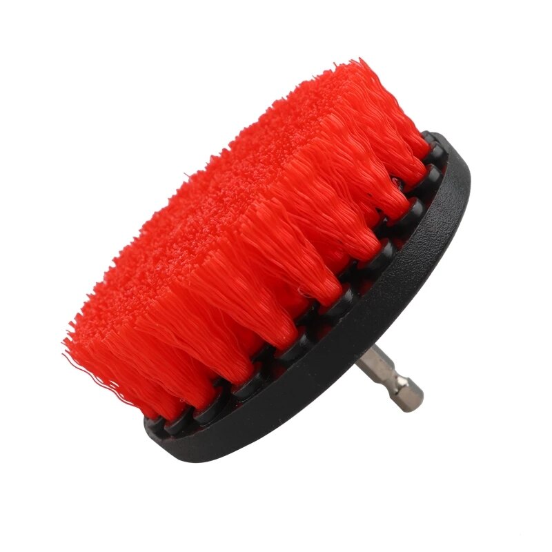 2/3.5/4/5'' Brush Attachment Set Power Scrubber Brush Car Polisher Bathroom Cleaning Kit with Extender Kitchen Cleaning Tools