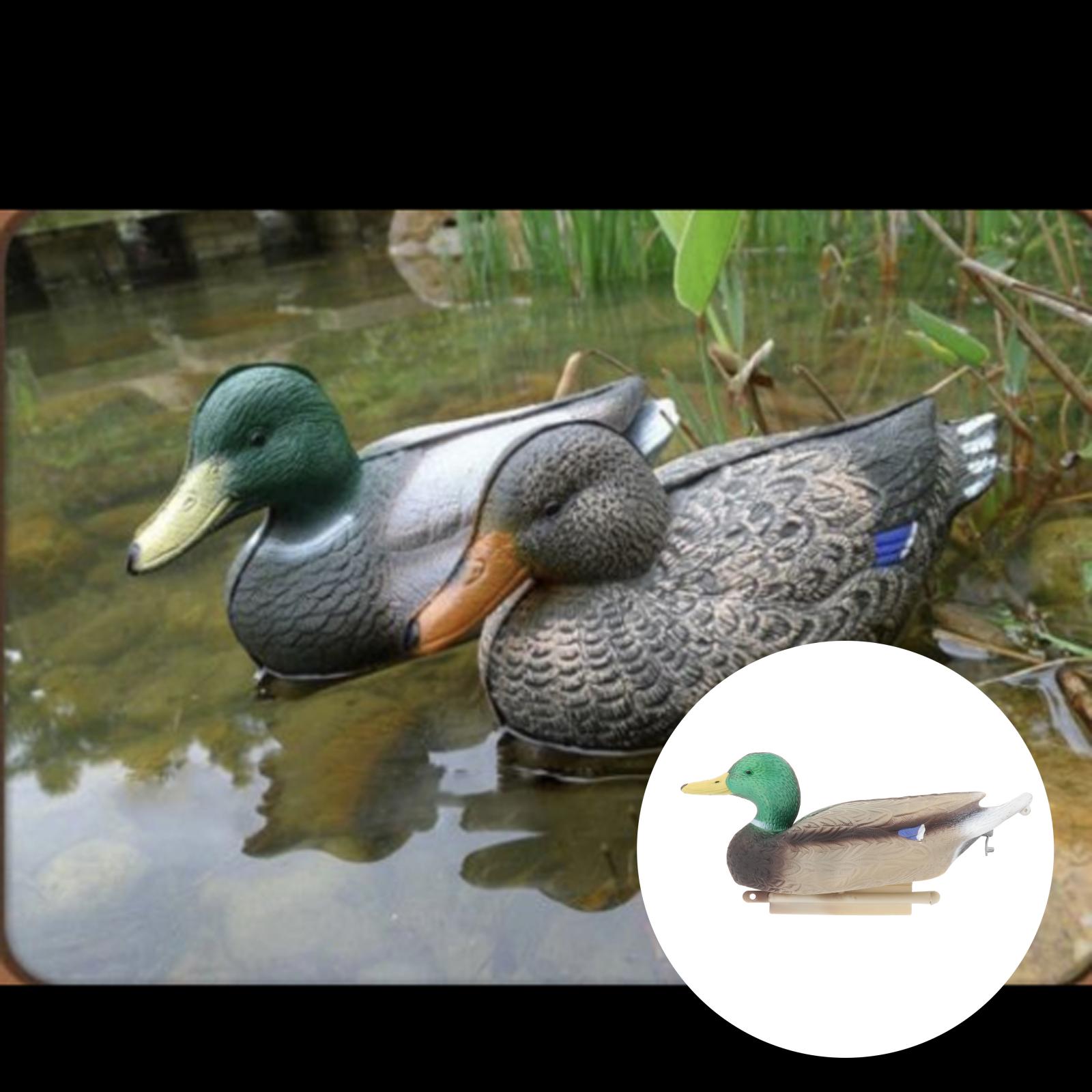 3D Mallard Duck Decoys Shooting Animals Duck Garden Decorative Landscape