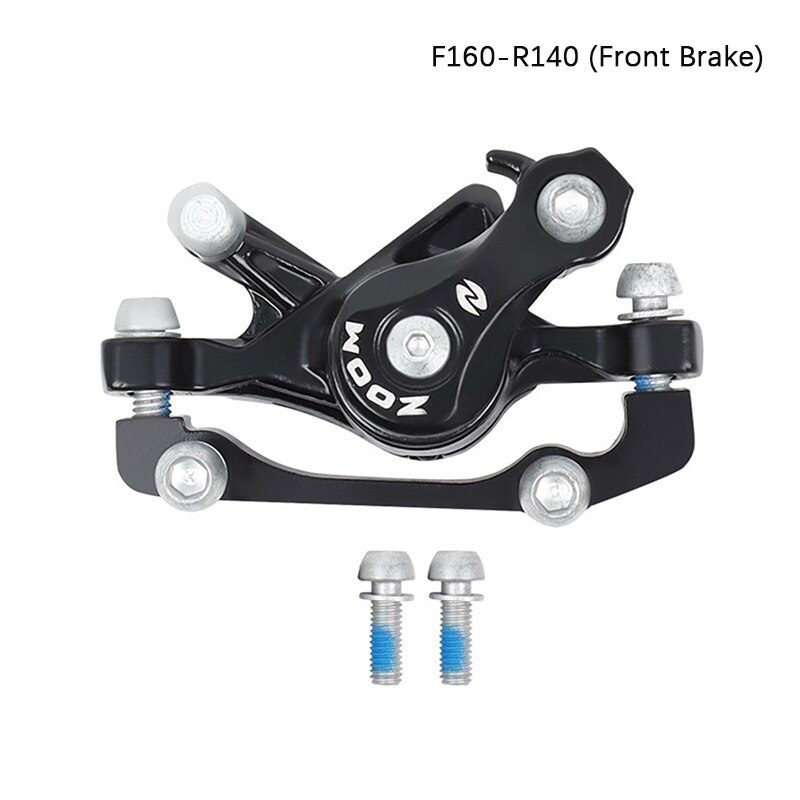 ZOOM Bicycle Disc Brake Aluminum Alloy F160 R160 Mountain Road MTB Bike Mechanical Caliper Disc Brakes Cycling Double Brake