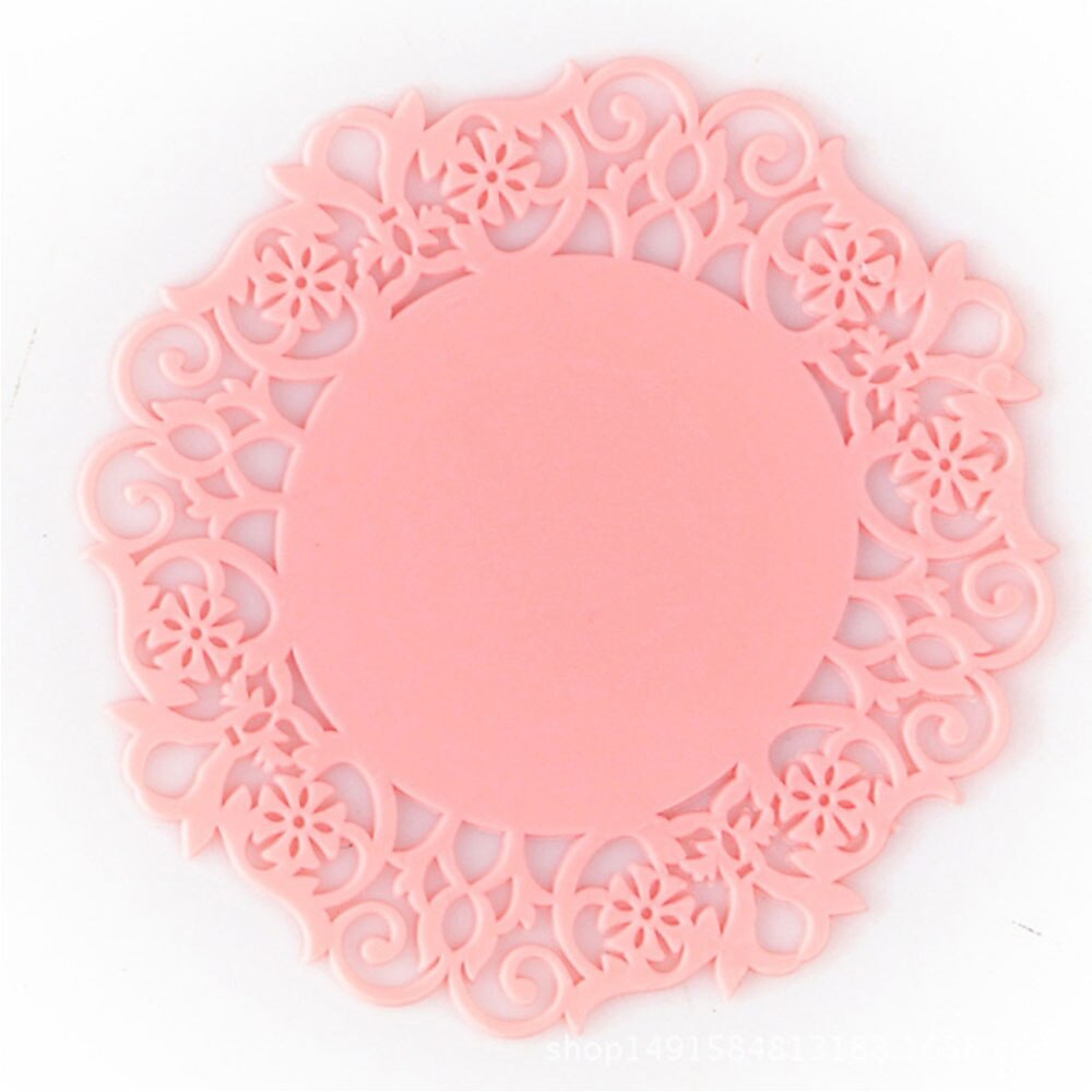 Fruit Shape Cup Coaster Silicone Slip Insulation Pad Cup Mat Drink Holder Mug Stand Home Table Decorations Kitchen Accessory: A6