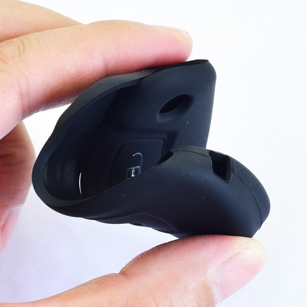 Bil nøgle etui til ford ka  mk2 3 knapper eftermarked folde nøglering holder fjernbetjening fob protector cover