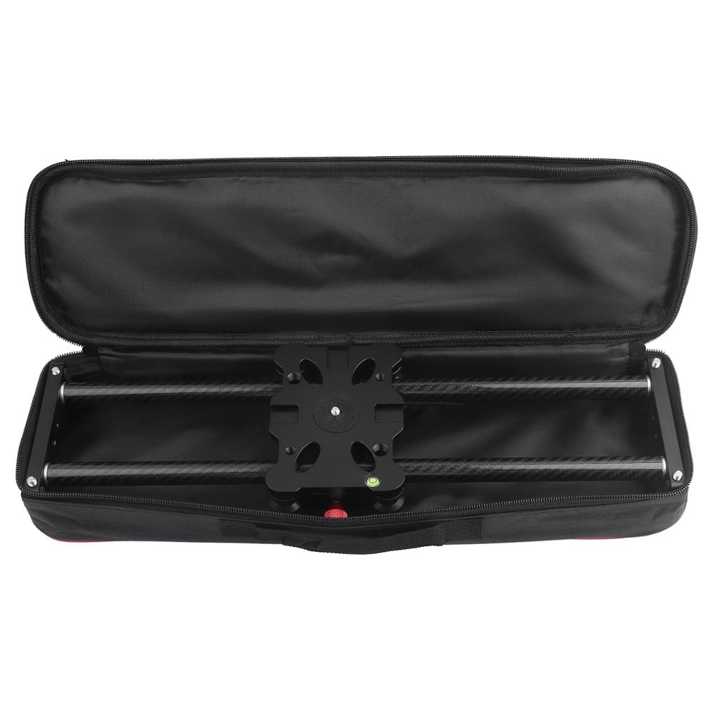 camera slider 42cm Carbon Fiber Camera Track Slider Video Stabilizer DSLR Rail Camcorder Filming dolly Camcorder Track Rail