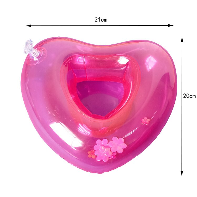 Summer Toy Inflatable Drink Cup Holders Flamingo/Donut Beach Party Supply Swimming Pool Toys Party Kids Swim Beverage Cup Holder: Love