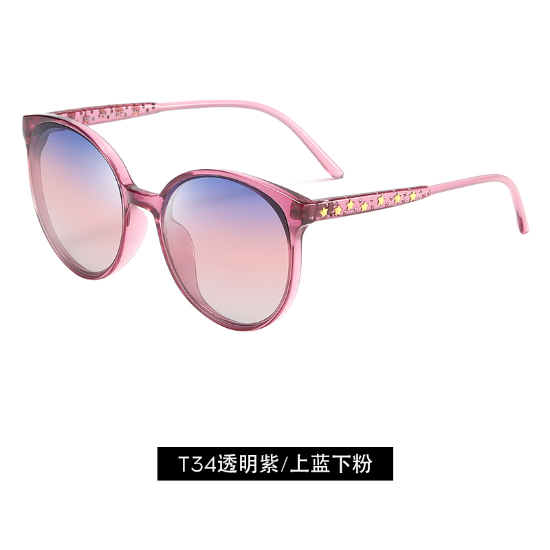Kids Sunglasses Polarized Brand Cat Eye Children Sunglasses Boys Girls Glasses UV400 lunette de soleil enfant: C4