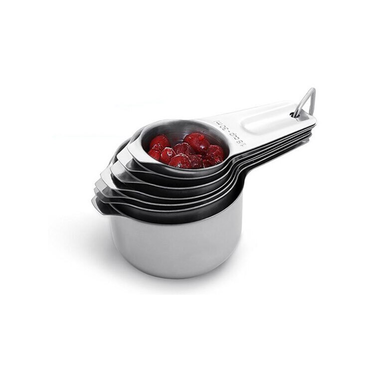 304 stainless steel measuring cup set of 7 measuring cup measuring spoon set baking tool