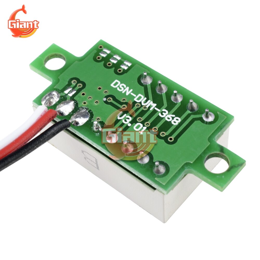 0.36 Inch Digitale Voltmeter Mini Led Auto Voltmeter Voltage Volt Meter Voltage Indicator Panel Batterij Monitor Dc 0-30V 5V 12V