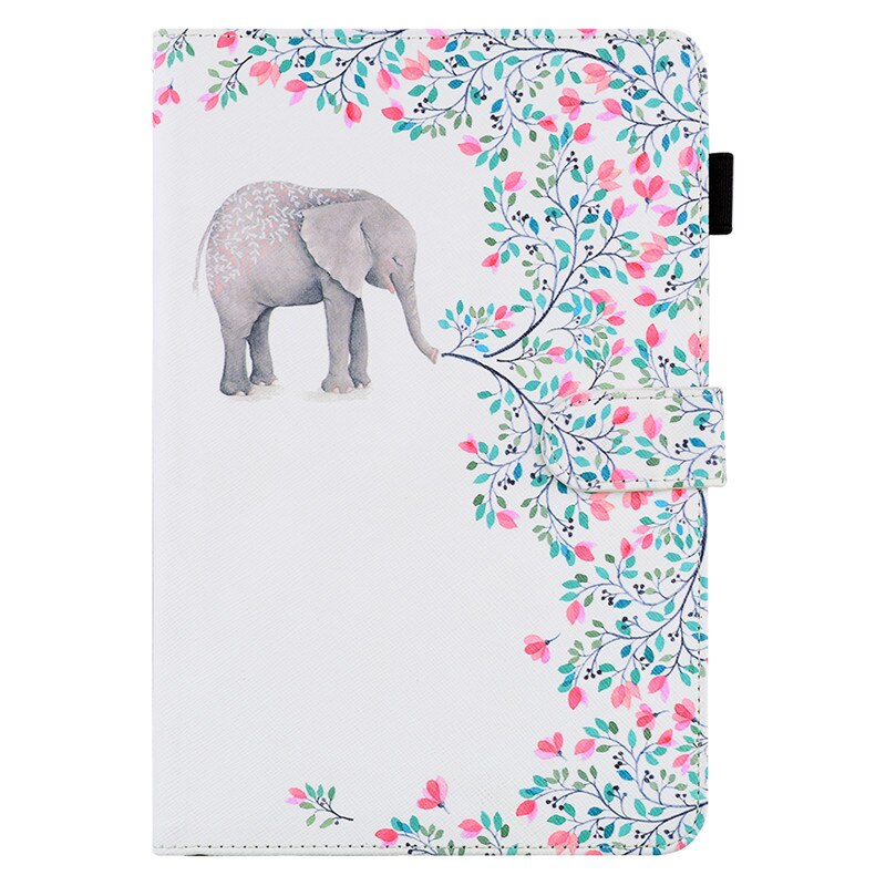 Boompanda hoesje voor huawei matepad  t10s 10.1 '' ags 3-l09 w09 10.1 tablethoes funda voor huawei matepad  t 10s t10 s t10 hoesje 9.7: Olifant / Matepadt 10s 10.1 inch