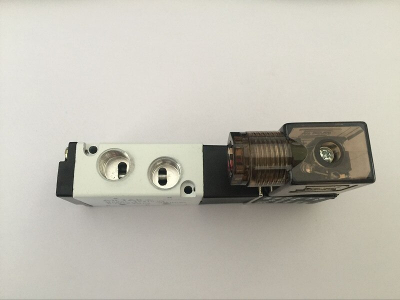 Válvula Solenoide eléctrica Airtac de 5 vías y 2 posiciones, 4V210-08, DC 24V, DC12V, AC110V, AC220V, 1/4 &quot;, tamaño del puerto