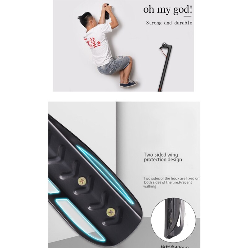 Wall Mount Hanger,Wall Hook Hanging Wall Hanging for Xiaomi Mijia M365 Pro Ninebot ES1 ES2 Electric Scooter Hook Scooter Hanging