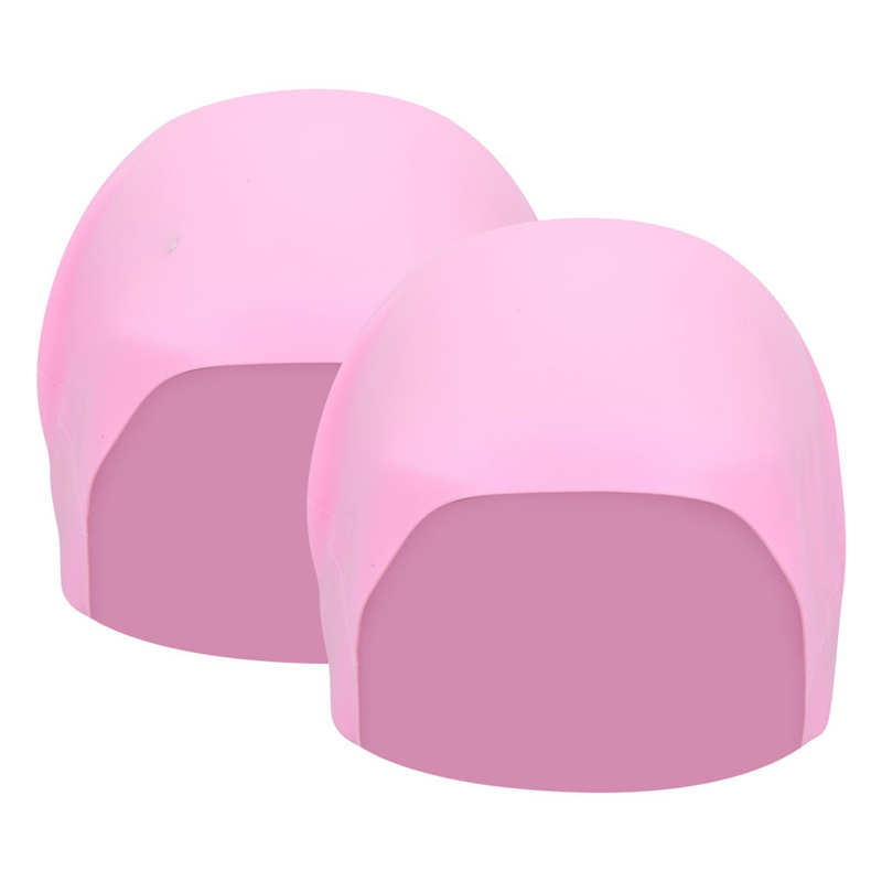 2pcs Unisex Swimming Hat Adult Swimming Cap Silicon Swimming Pool Cap Swim Pool Hat Waterproof Swim Hat Diving
