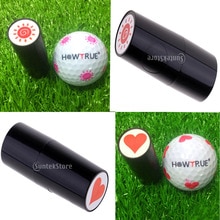 Personlig hurtigtørrende golfboldstempel stempel forsegling aftryksmarkørpræmie til golfspiller golftræningshjælpemidler
