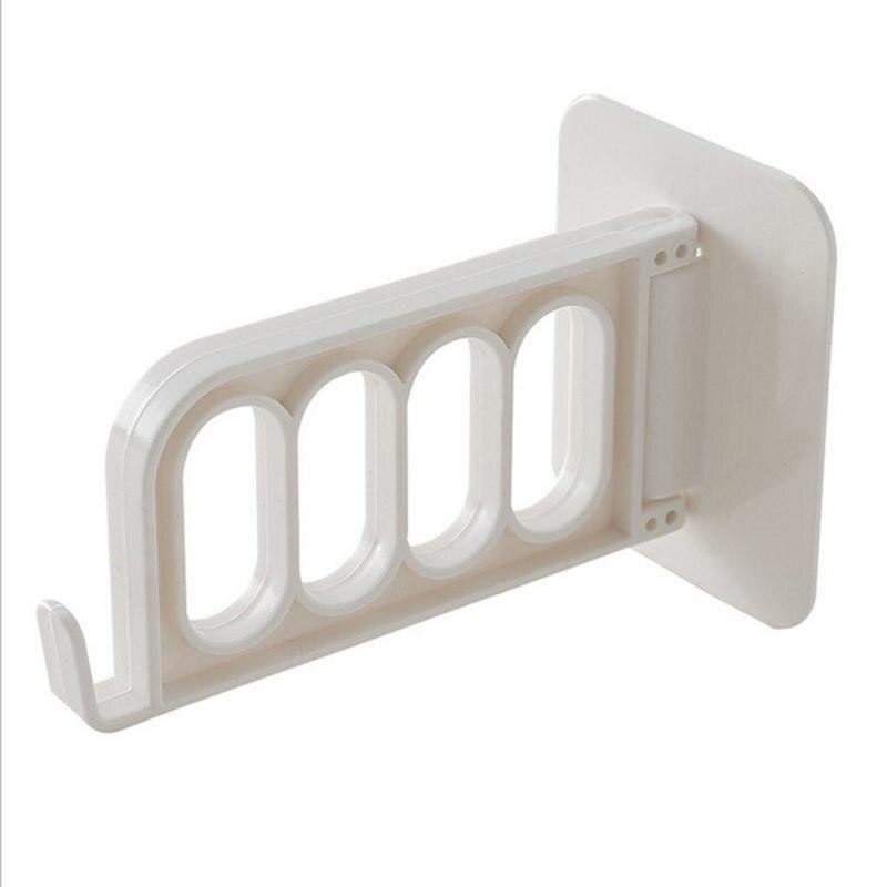 Kitchen Clothes Hangers Closet Organizer Space Saving Clothes Rack Storage Organizer Folding Clothes Drying Rack For Kitchen: 02